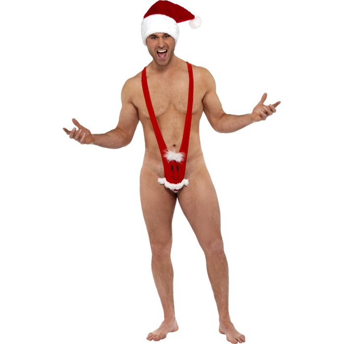 Immagini Natale Uomini.Babbo Natale Perizoma Per Uomini Costume Per Uomini Funshop