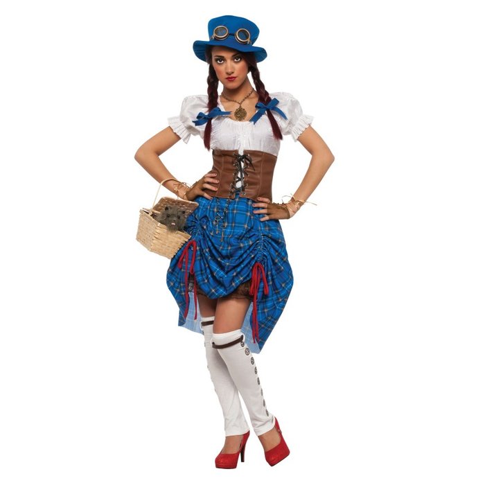 Il meraviglioso mago di Oz: Steampunk Dorothy Costume per donne | Funshop