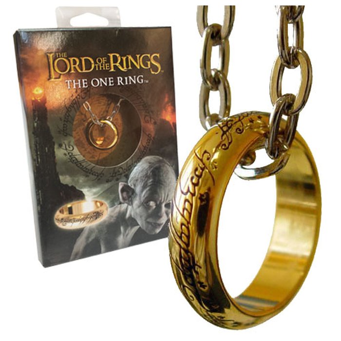 Lord Of The Rings als das Ring Replik und Schlüsselanhänger Metall Lotr Geschenk 