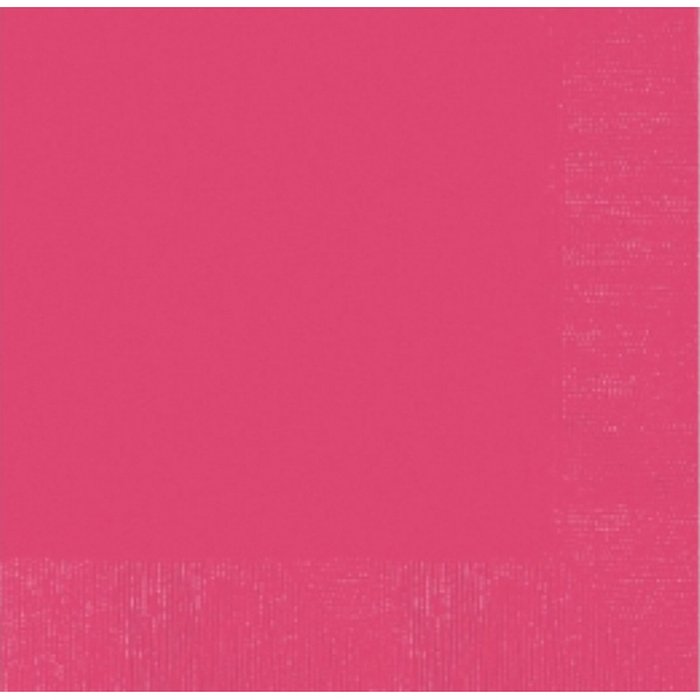 Amscan tovaglioli colore rosa scuro 33 x 33 cm 20 pezzi 