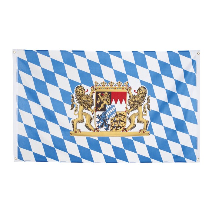 Oktoberfest: Bayern - Bavaria Flagge