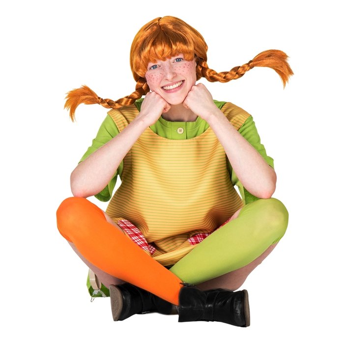 Pippi Calzelunghe Parrucca