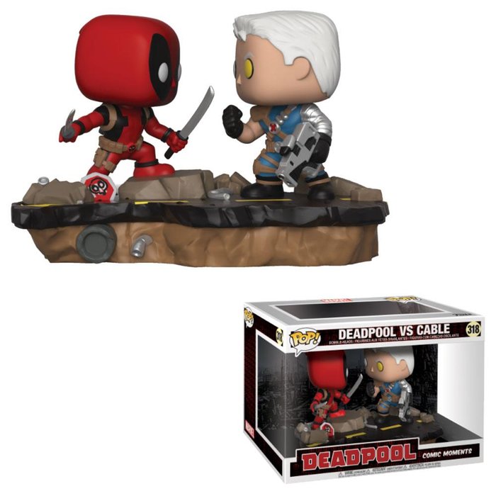 POP! - Deadpool: Deadpool vs. Cable Figur