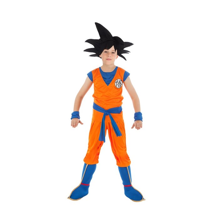 Dragonball Z: Goku Saiyan Costume bambini per bambini