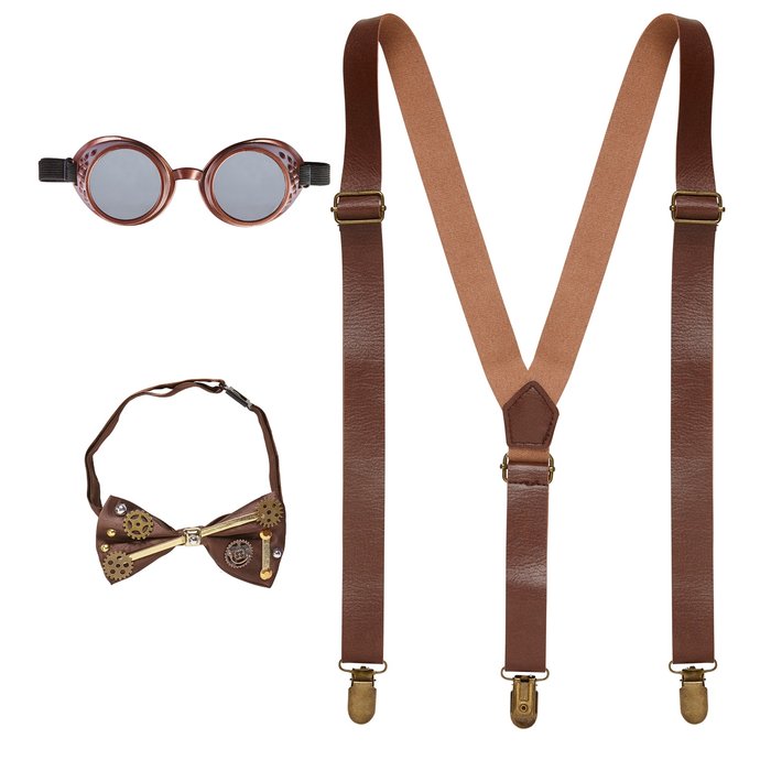 Steampunk (3 Pezzi) Set accessori