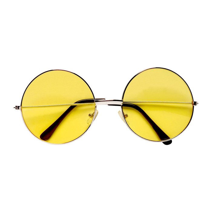 Anni '70 - grandi occhiali hippie Occhiali