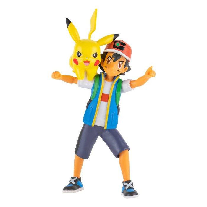 Pokémon: Ash & Pikachu Figurine articulée