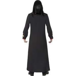 Kostüm Pastor des Todes, Schwarz, mit Gewand