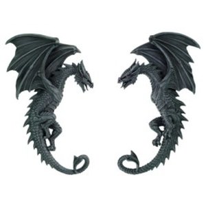 Wandrelief Drachen 2er Set