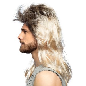 Nuque longue années 80 - Rocker