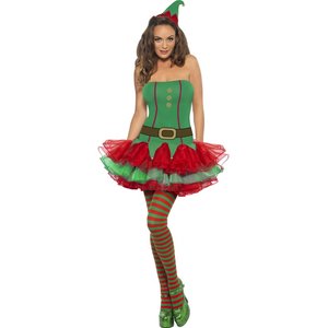 Fever Kollektion, Elfe Damenkostüm, mit Tutu-Kleid und Hut