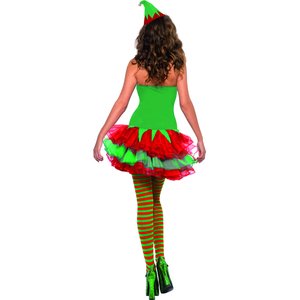 Fever Kollektion, Elfe Damenkostüm, mit Tutu-Kleid und Hut