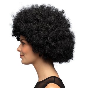 Perruque afro noir