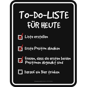 To-do-liste für Heute 