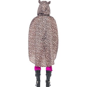 Leopard Poncho