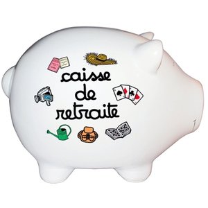 Caisse de retraite - Sparschwein 