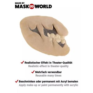 Zombie - Latex Wunde