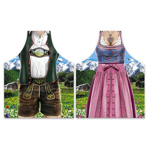 Bayerische Tracht - Dirndl & Lederhose (2er Set)