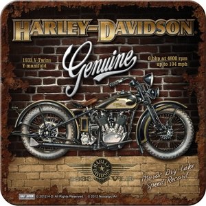 Harley-Davidson: 1933 V-Twins Y-manifold  5 Pièces