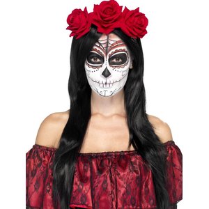 Giorno dei morti Rose rosse - Dia De Los Muertos