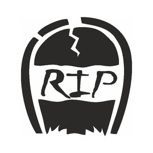 Selbstklebend - R.I.P.