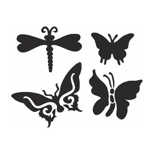 Selbstklebend Set - Butterfly