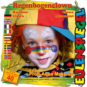 Motiv-Set: Regenbogenclown