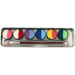 Split Cakes: Palette en métal avec 6 = 12 fards