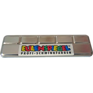 6er Metall-Palette, leer