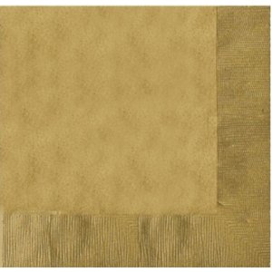 oro - Set di 20 (33 x 33 cm)