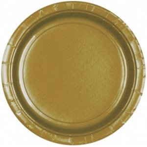 Geburtstagsparty / Silvester - 8er Set (Gold)