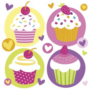 Festa: Cupcake - Set di 20