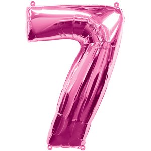 Festa di compleanno / Giubileo - Cifra 7 (rosa)