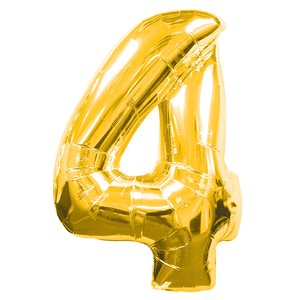 Fête d'anniversaire décoration - Chiffre 4