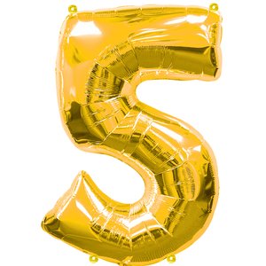 Fête d'anniversaire décoration - Chiffre 5