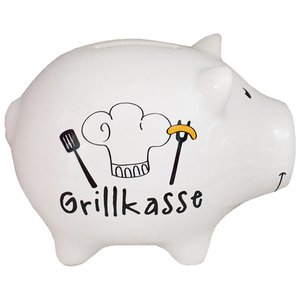 Grillkasse - Sparschwein 17.5cm