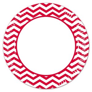 Red Chevron (8er Set)