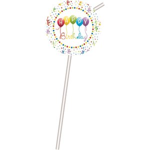 Happy Birthday Streamers (6 pièces)