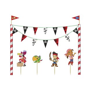 Jake et les Pirates du Pays imaginaire decoration pour le cake