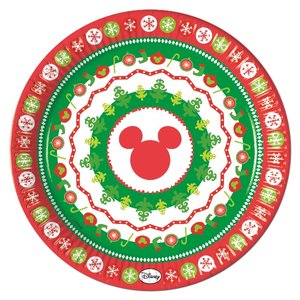 Mickey Christmas Nordic (8 pièces)
