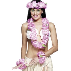 Blumenkette Hawaii (4er Set) 