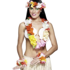 Blumenkette Hawaii (4er Set) 