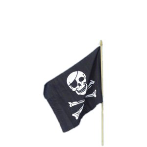 Pirate - avec Lance De Drapeau 