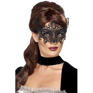 Embroidered Lace Swirl