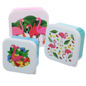 Tropical Flamingo (3er Set)