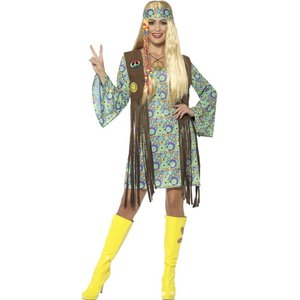 60er Jahre Hippie Chick 