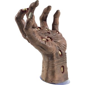 Zombiehand mit Saugnapf