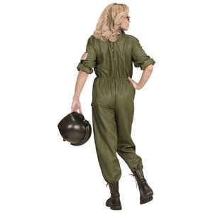 Kampfjet Pilotin Overall 