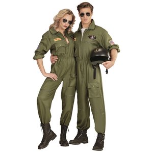 Kampfjet Pilotin Overall 