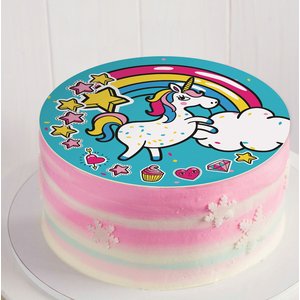 Decoration pour le cake de licorne 